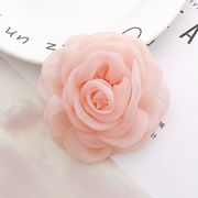 新作レースバラ花 DIY携帯ケース ピンク花