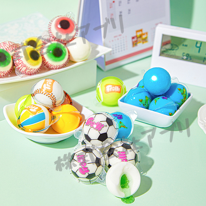 2025年新出荷】【120個/24袋】地球グミ 正規品 トローリ Trolli 目玉  