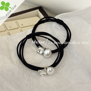 真珠 ヘアゴム シュシュ 髪飾り ヘアアクセサリー 髪留め ファッション 高級感