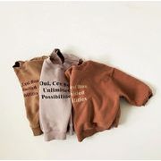 【2025秋冬新作】子供服 韓国風子供服 ベビー服  パーカー 80-130cm 3色