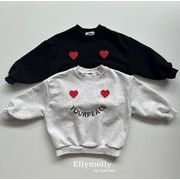 【2025秋冬新作】子供服 韓国風子供服 ベビー服 可愛い  パーカー 90-140cm 2色