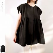 【2025新作】ダブルクロス　ペプラム　ジレ(32528)