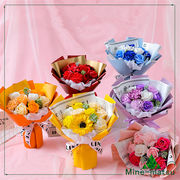 母の日ギフト パラ 9本入り 記念日 ソープフラワー 枯れないお花 シャボンフラワー 誕生日