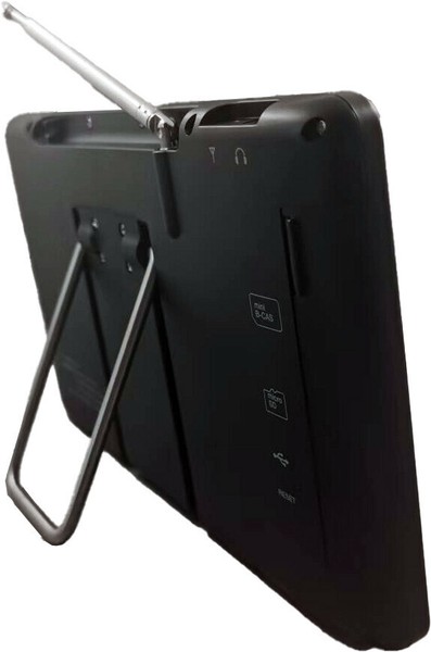OVER TIME 7インチ防水テレビ＆ラジオ OT-WPT70G-BK | 卸売