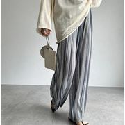 ワイドパンツ レディース ボトムス パンツ ロングパンツ ハイウエスト 上品 ゆったり カジュアル 着痩せ