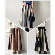 スカート 2025年秋冬新作 ロング丈スカート プリーツスカート ニット おしゃれ