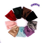 梱包資材　ベルベット　巾着袋　ラッピング袋　プレゼント袋　ギフトポーチ　10色3サイズ展開