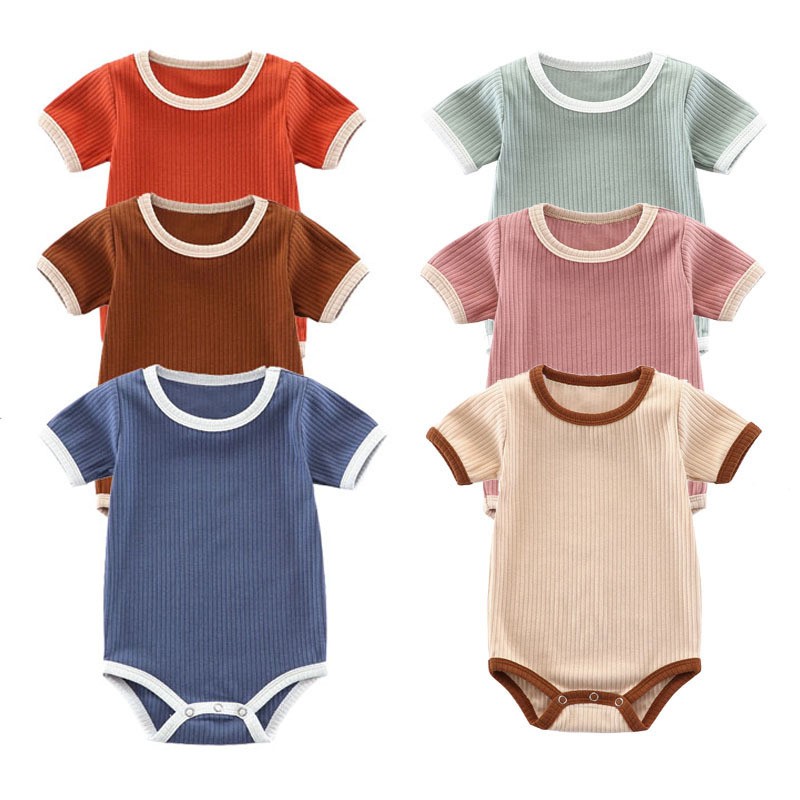 「2025」子供服★ロンパース★連体服★ベビー★韓国風子供服★6色3M～24M