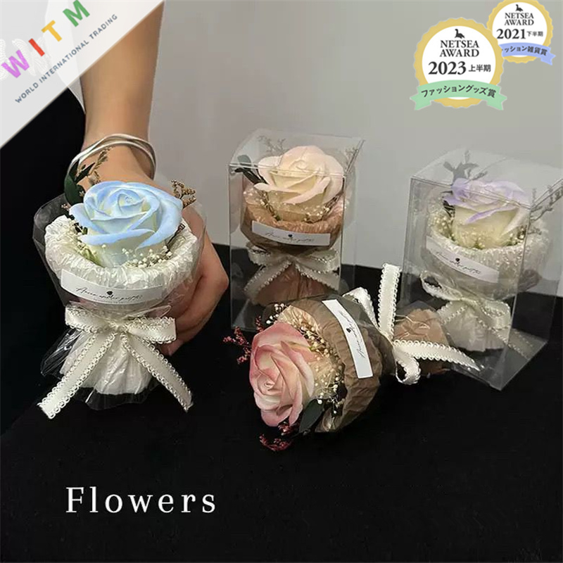 シャボンフラワー ソープフラワー バラ 枯れないお花 バレンタイン 母の日 誕生日 記念日 退職 送別