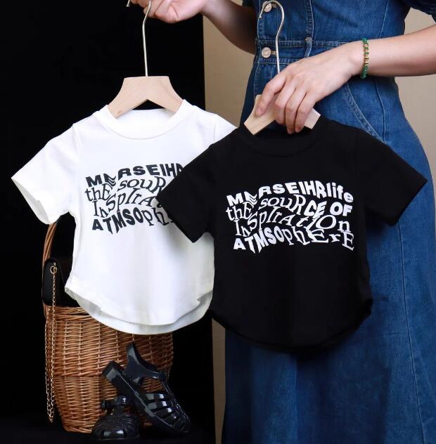 2025新作 キッズ服 HTトップス Tシャツ 半袖★80-140CM 2色