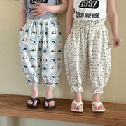 子供服　80~150cm　キッズパジャマ　モンペパンツ　ルームウェア 　韓国キッズ服