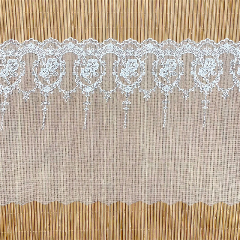 幅19.3cm レースリボン 手芸レース 裁縫 DIY ギフト包装 幅19.3cm レースリボン 手芸レース 裁縫 DIY ギフト包装