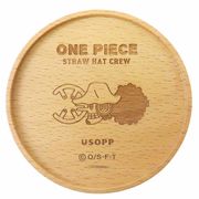 【食器】ワンピース 木製コースター ウソップ
