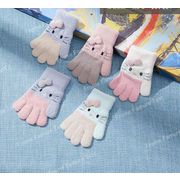 手袋 ハンドウォーマー ニット手袋 手ぶくろ 防寒 秋 冬 スマホ手袋 スマートフォン対応裏毛付き