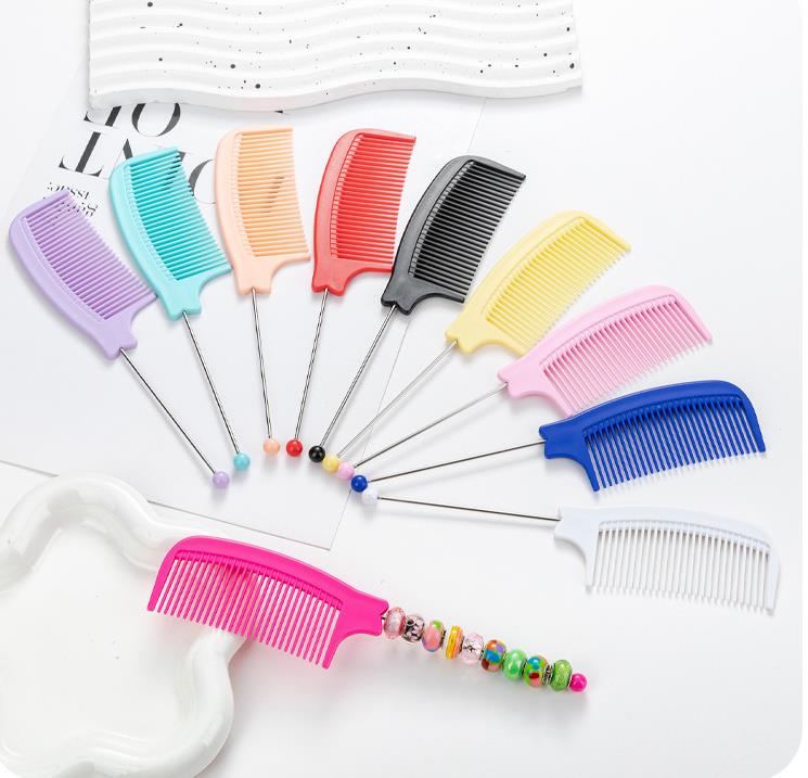 新品★文具 カスタム櫛 ヘアブラシ くし★10色