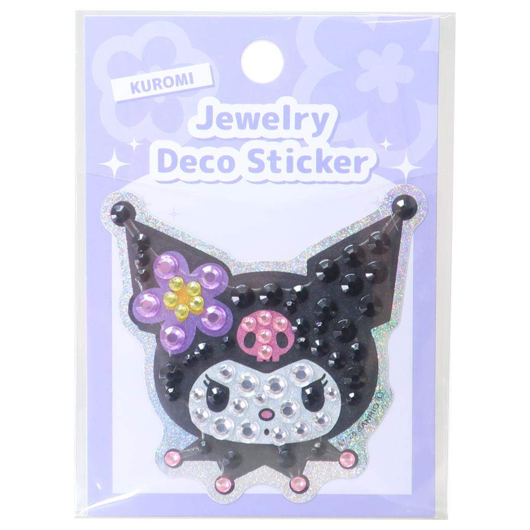 クロミ ジュエリーデコステッカー 花 フェイス