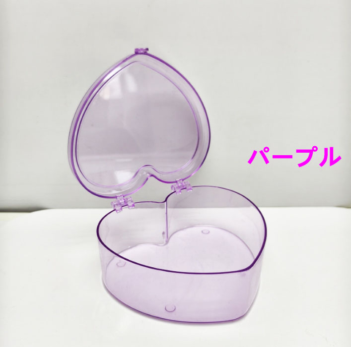 収納ケース ハート型 収納ボックス 小物入れ アクセサリーケース 透明