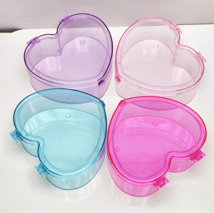  ジャスパー　ハート　ボックス 小物入れ　ピンク　稀少 収納ケース ハート型 収納ボックス 小物入れ アクセサリーケース