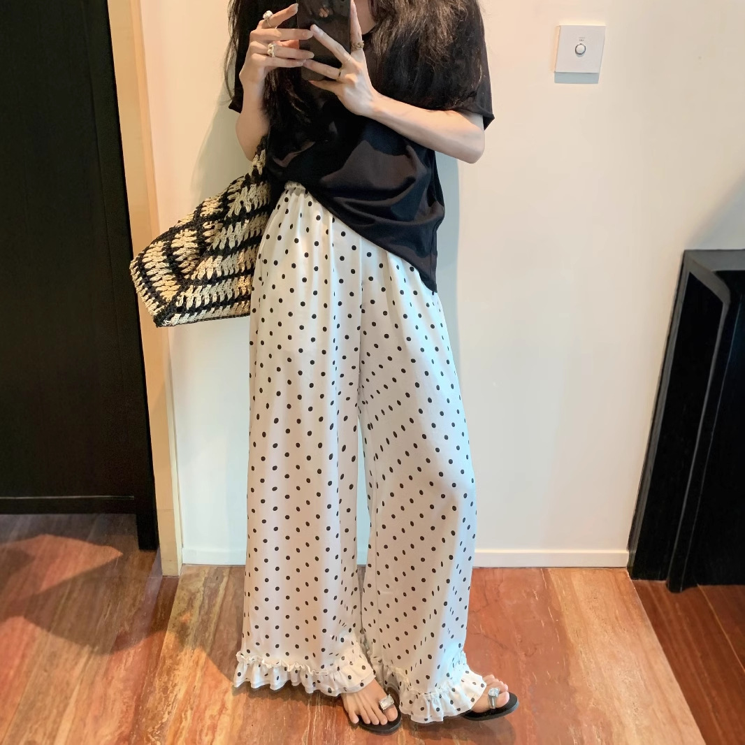 ☆韓国の人気☆【SHALOM】☆COOL PLEATS PANTS-DOT☆パン.ツ 179342800_o1.jpg?