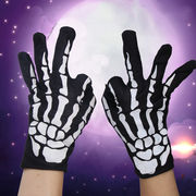 【新作】ハロウィンプレゼント道具ドクロ手袋