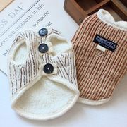 可愛い 小型犬服 ペット服犬コート秋冬服 犬服 猫服  ドッグウェア 暖かい 防寒 ペットベストペット用品