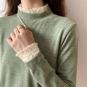 春秋カットソー 長袖 トップス シンプル カジュアル