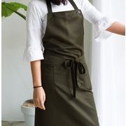 人気★エプロン★食事用★高品質★料理エプロン★シンプルエプロン★安定した着用感が魅力