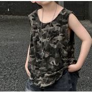 2025春夏新作★子供服★キッズ服★袖なし  タンクトップ   男の子★  トップス★インナー★