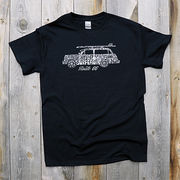 【初回送料無料】RT 66 Tシャツ Woody Car 66-LA-TS-WOODY-BK ブラック