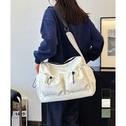 【日本倉庫即納】 ショルダーバッグ 大容量 ユニセックス鞄