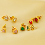 ステンレスピアス  18K ピアス アクセサリー サージカルステンレス316L ピアス ★2025.5.15