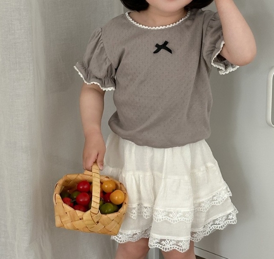 2025春夏新作★子供服★キッズ服★半袖  tシャツ   女の子★  トップス★インナー★