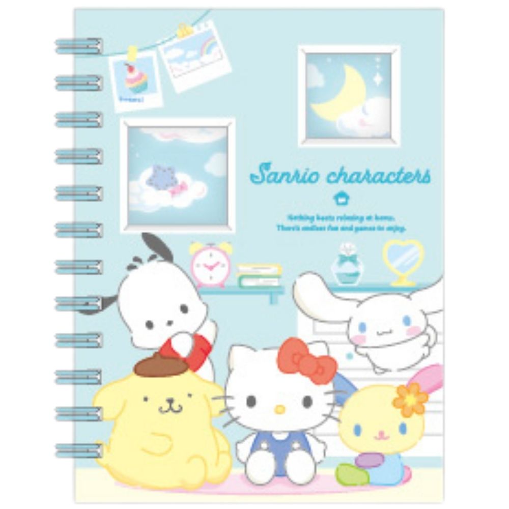 9月入荷】サンリオキャラクターズ フォトポケット付きシール帳