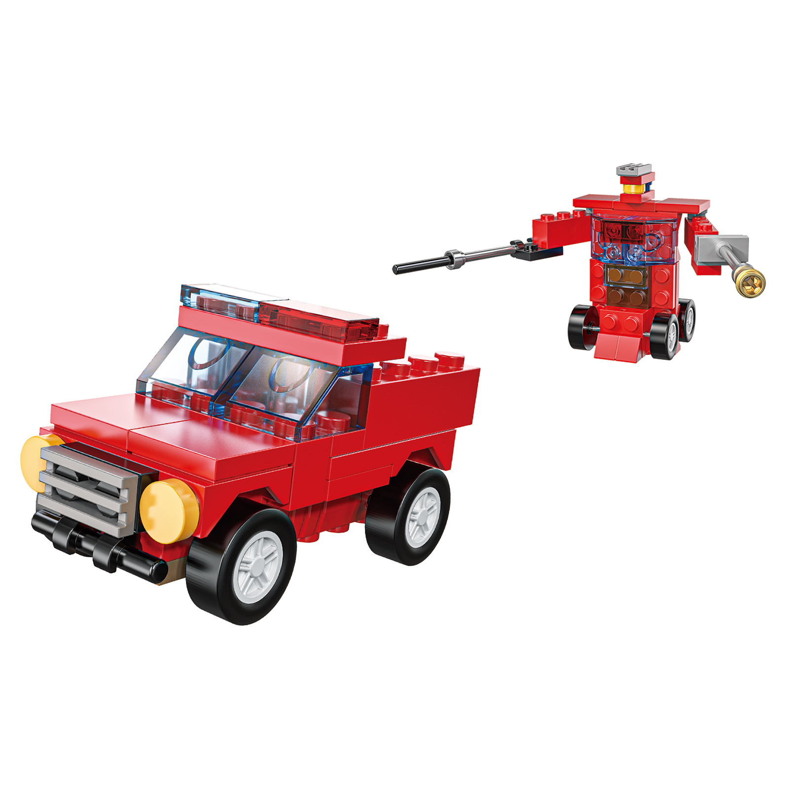 知育玩具・パズル＞ブロックトイ 消防車 No.209-020 | 卸売・ 問屋