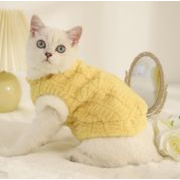 猫服   秋冬   厚手   暖かい   ベスト  かわいい   猫ペット服