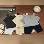 「2025」子供服★トップス★Tシャツ★ズボン★韓国風子供服★6色73cm～110cm