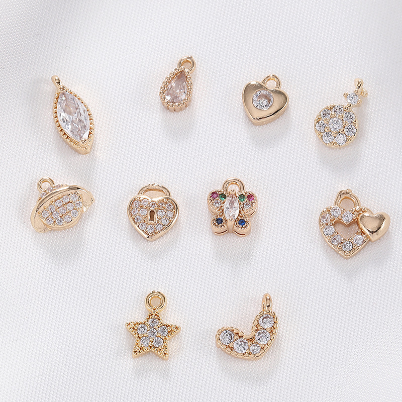 イヤリング 土星 ハンドメイド パーツ 材料 ピアス アクセサリーパーツ ハート 蝶々 バタフライ 星 錠