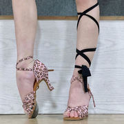 ベリーダンス 社交ダンス ダンスシューズ ラテンダンス レディース 少女 ダンス靴 練習靴 7.5cmヒール