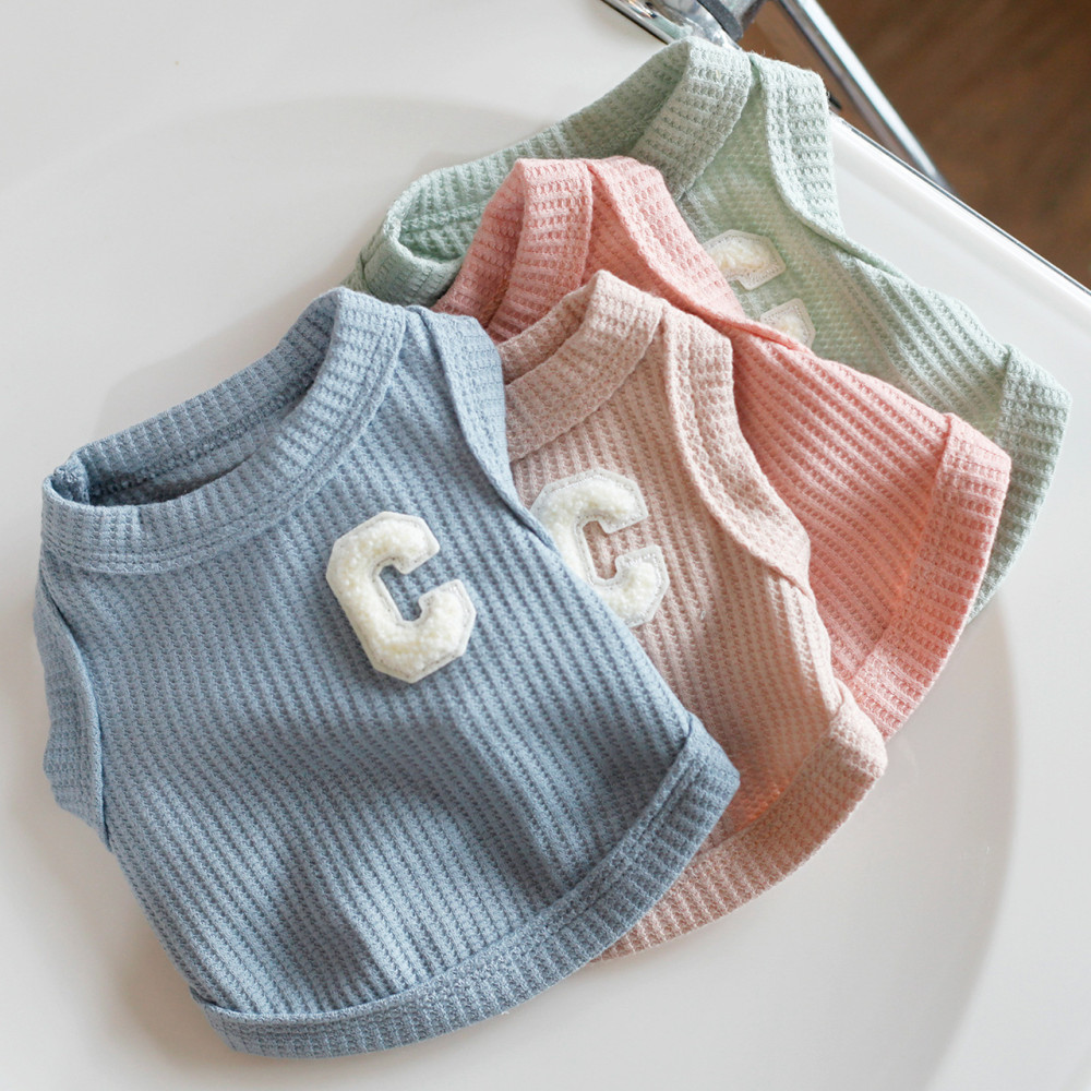 犬の服 ドッグウエア いぬ 小型犬 ベスト 春夏新作 ペット服 タンクトップ 犬服 ペット雑貨