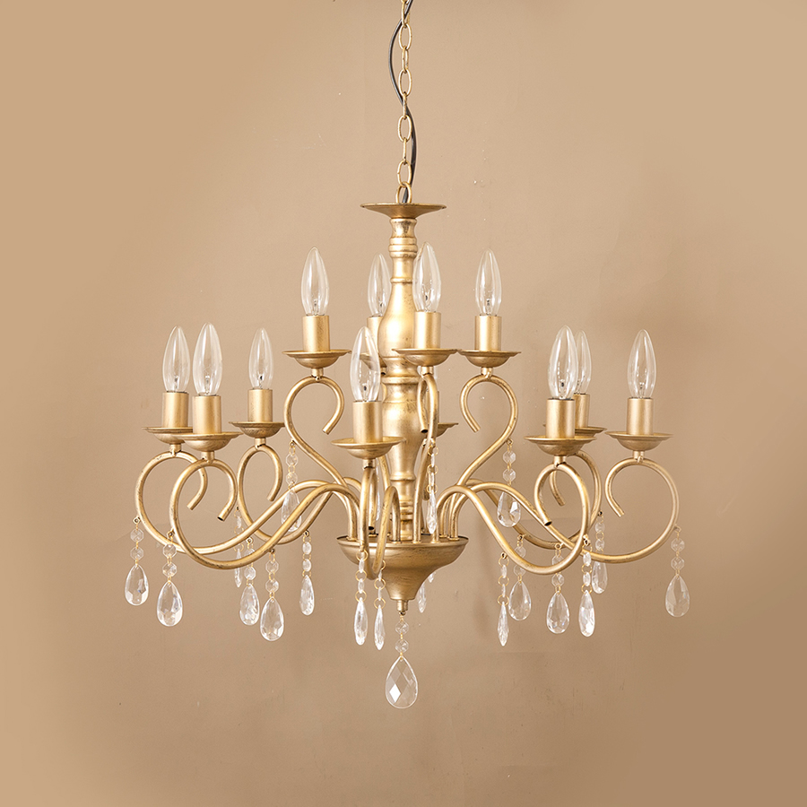 秋山貿易 ジュリエット LED 9灯 67B308887K シャンデリア