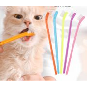 ペット  歯ブラシ   双頭   犬   口腔洗浄  犬用歯ブラシ   ケア   猫の歯ブラシ