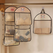 ブラジャー収納  ブラ収納 小物収納 吊り下げ収納 下着収納 整理整頓 メッシュ