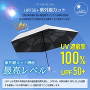 [生活用品] 形状記憶で折りたたみがラクラク 日傘 晴雨兼用 遮熱 遮光 UVカット