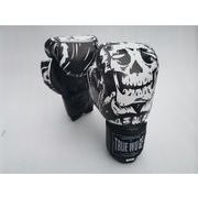 ボクシンググローブ 大人用 サンドバッグ トレーニング  格闘技 ホワイトスカル