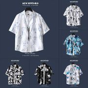2025春夏メンズ服 カジュアル系 ワイシャツ 韓国風 Ｔシャツ トップス カーディガン 6色展開[M~3XL]