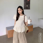 Tシャツ　レディース　INS　韓国ファッション