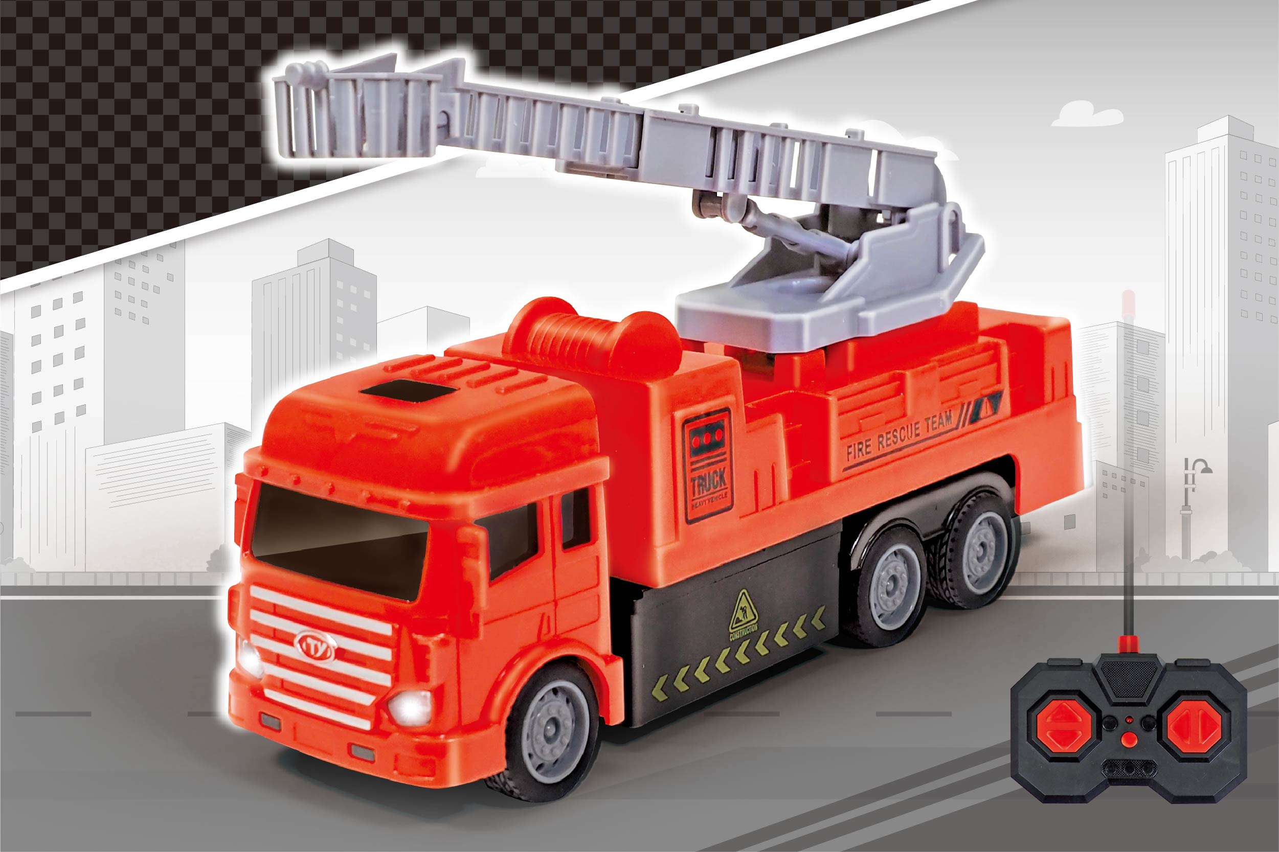 HAC4494　緊急出動！ RCはしご消防車