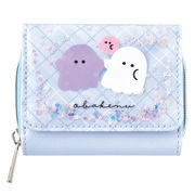 ■CRUX(クラックス)■　オバケーヌ　三つ折り財布　ブルー