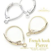 ★2ペア価格★L&A★フレンチフック★ドロップ★バネ式キャッチレス★最高級鍍金★