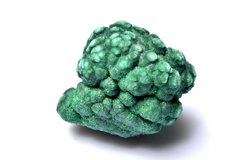 独特の素材 1点物】高発色◇ベルベット 26x21x18mm マラカイト(孔雀石) 工芸品